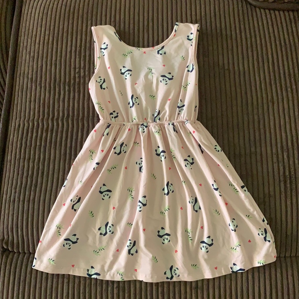 Toddler size 6 panda dress 🐼